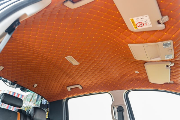 Bọc trần xe ô tô bằng da PU