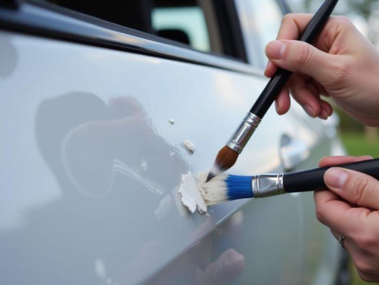 Có nên tự xử lý sơn xe ô tô bị xước tại nhà không?